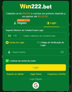 Problemas Comuns no WIN222 Login e Como Resolver